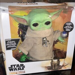 Star Wars Mandalorian Green and Tan Plush Figure